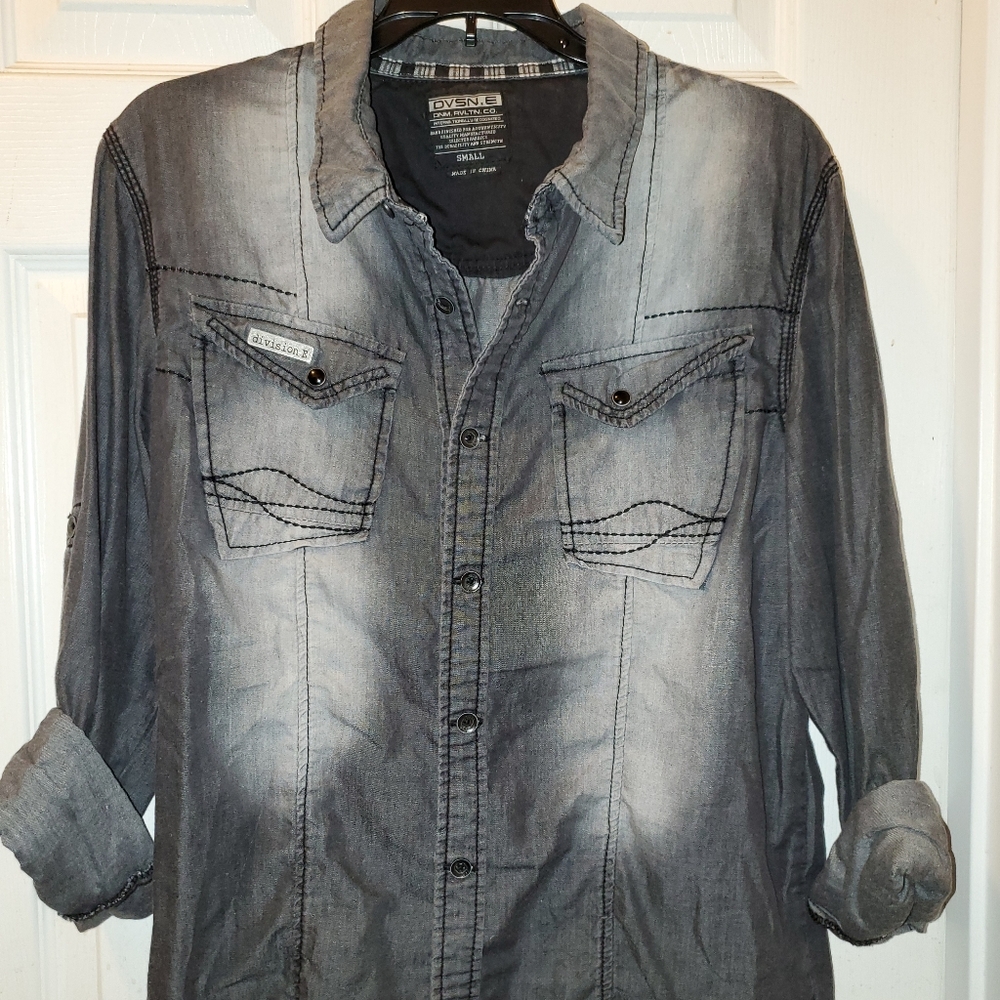 Faded Button Down Shirt